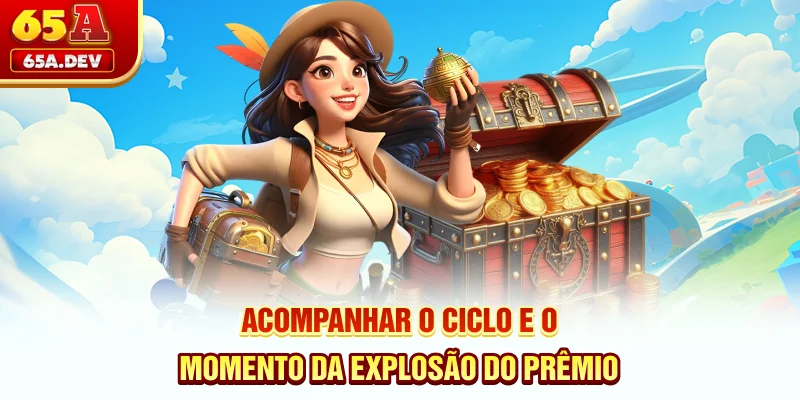 Acompanhar o ciclo e o momento da explosão do prêmio