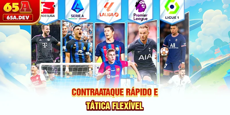 Contra-ataque rápido e tática flexível