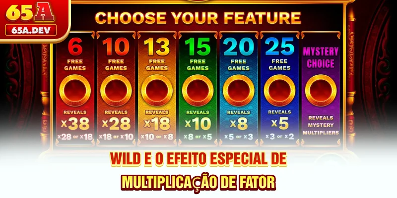 Wild e o efeito especial de multiplicação de fator